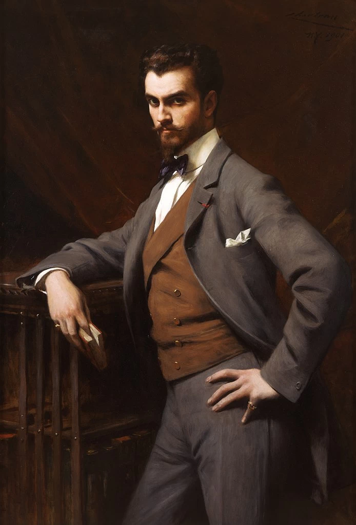 Théobald Chartran-67-Ritratto di James Hazen Hyde - Società storica di New York